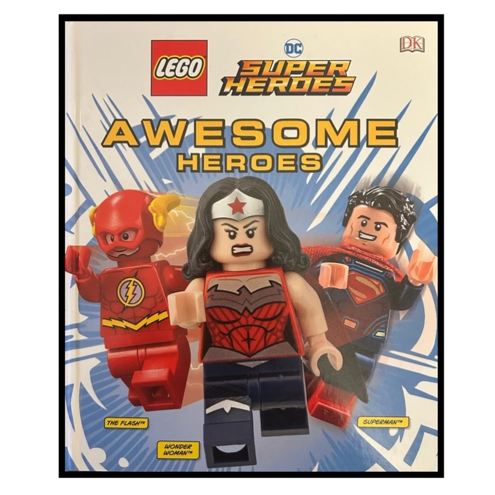 BUNDLE & SAVE🎉 LEGO Super Heroes Awesome Heroes Hardcover Book